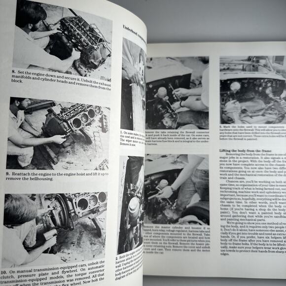 HOW TO RESTORE YOUR MUSCLE CAR GREG DONAHUE PAUL ZAZARINE RESTORATION GUIDE - Picture 9 of 10